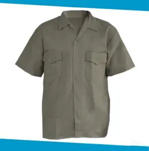 camisa dril manga corta