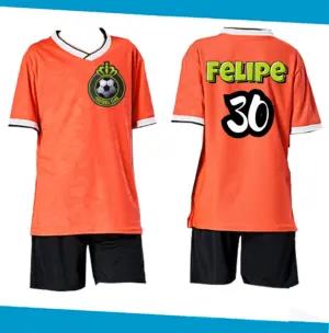 uniformes de futbol para niños